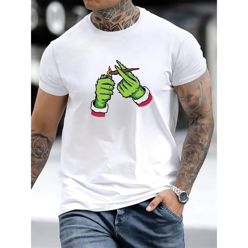 Character Lighting Christmas Season Graphic Design Unisex Hooded Sweatshirt for Men for Women Menswear Womenswear