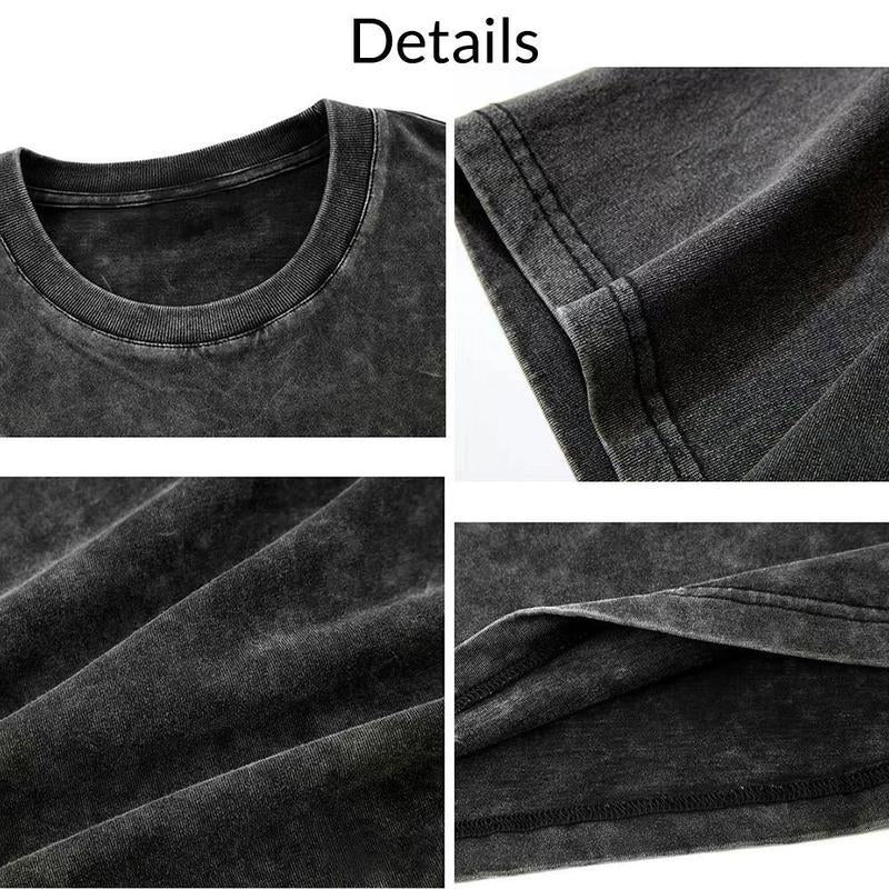 Akaza Upper Moon Rank 3 Hakuji X Koyuki Demon Slayer Kimetsu No Yaiba Anime Double Printed Acid Washed Soft Menswear Graphic Tee