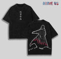 Minato Namikaze "Fourth Hokage" Father Naruto Anime Printed T-Shirt Washed Unisex Streetwear Naruto Merch Gift for Naruto Fan Minato Fan